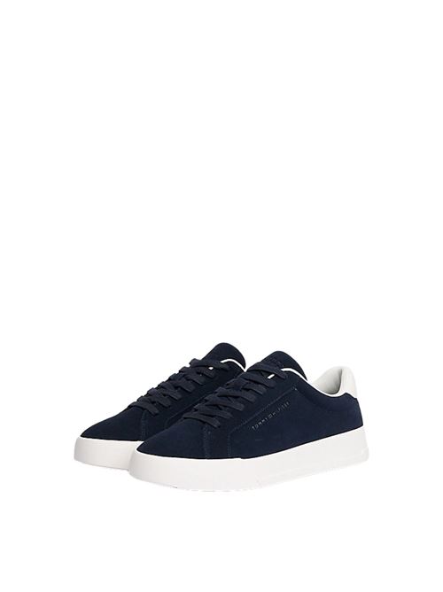 Sneaker in pelle scamosciata blu Tommy Hilfiger | FM0FM05459DW5